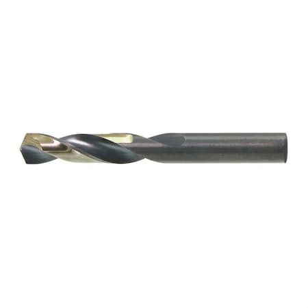 Nitro Screw Machine Length Drill, Type C Heavy Duty Stub Length, Series 300N, Imperial, 1764 Drill Size 300N117